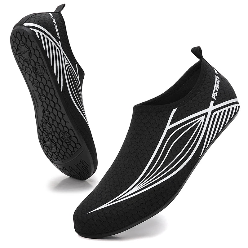 Men Women Children Quick Dry Water Sports Barefoot Feeling Wading Shoes, Swimming Water Shoes, Windsurfing, Surfer，Yoga Shoes