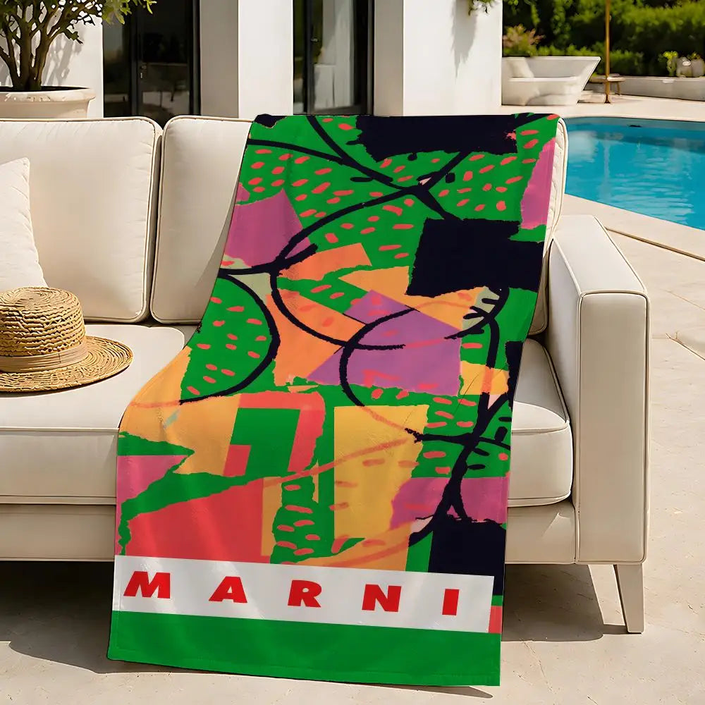 Brand M-MARNI Towel beach towel, quick drying absorbent bath towel for Swim,Gym,Camping,Outdoor hot