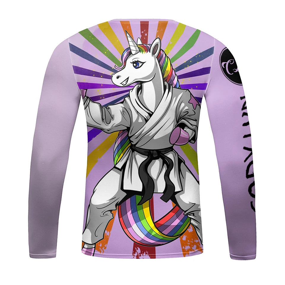 Kid's Jiu Jitsu MMA T-shirt +Pants Set Grappling Rashguard For Kid Bjj Boxing Jerseys Gi Rash Guard MMA Shorts Boxeo Sportsuits