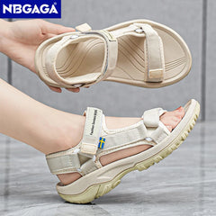 Classic Summer Flat Women's Sandals Simple Beach Sandals Outdoor Casual Sport Sandals Shoes