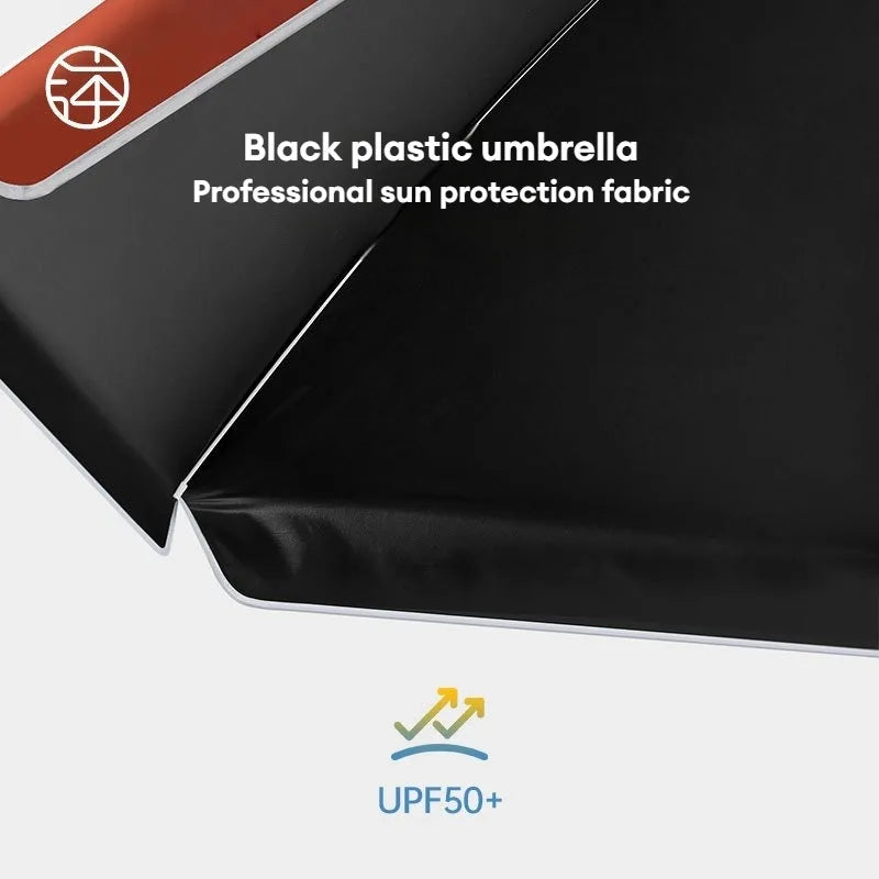 Chinese Style Garden Patio Umbrella Windproof Strong, Portable Camping Beach Umbrella UV Protection, Big Size Sun Patio Umbrella