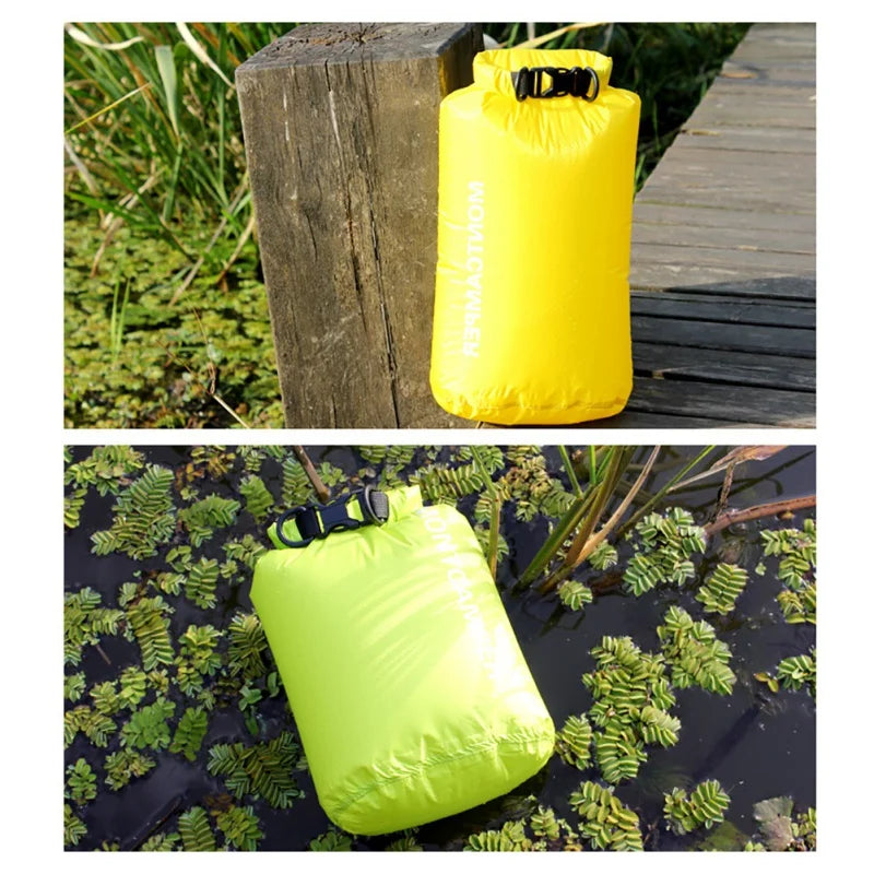 3/5/10/20/35L Dry Bag Sack Nylon Ultralight Drifting Swimming Clothes Storage Bag Pack Waterproof Rafting Kayaking Sport Bag