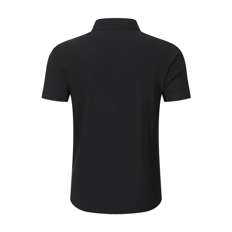 Men's Linen Casual Short Sleeve Shirt Lapel Collar Button Lightweight Breathable Summer Daily Beach Vacation Work Shirt for Men