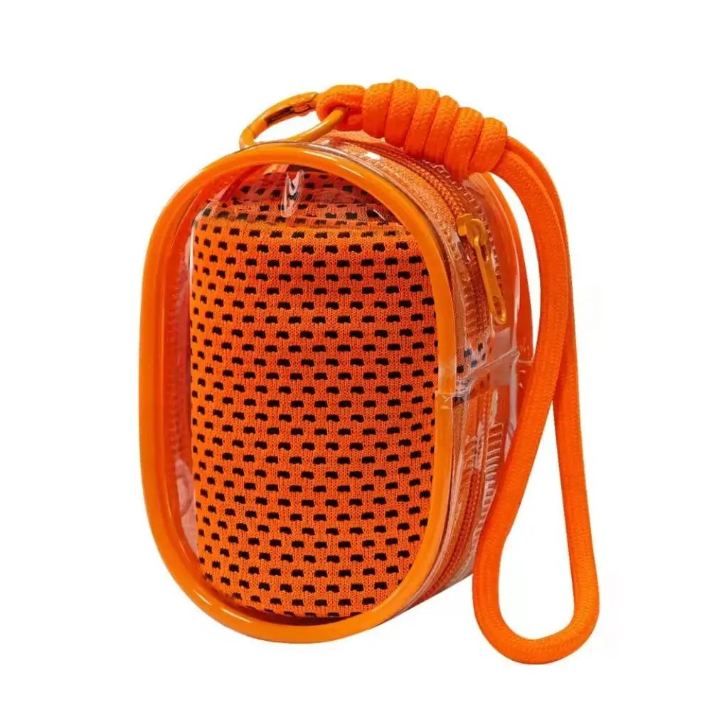 Summer Instant Cooling Ice Towel Ultra Absorbent Quick Dry Cold Sweat Towel Foldable Chilly Towel With Mesh Carry Pouch