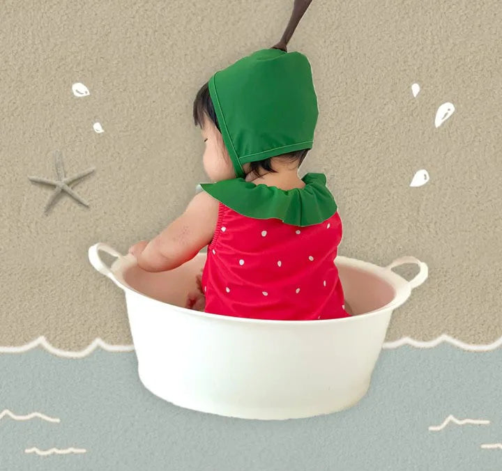 Newborn Clothes 2026 Summer New Baby Jumpsuit Ins Cute Fruit Shape  Swimwear Baby Boy's One Piece Clothes Swimsuit
