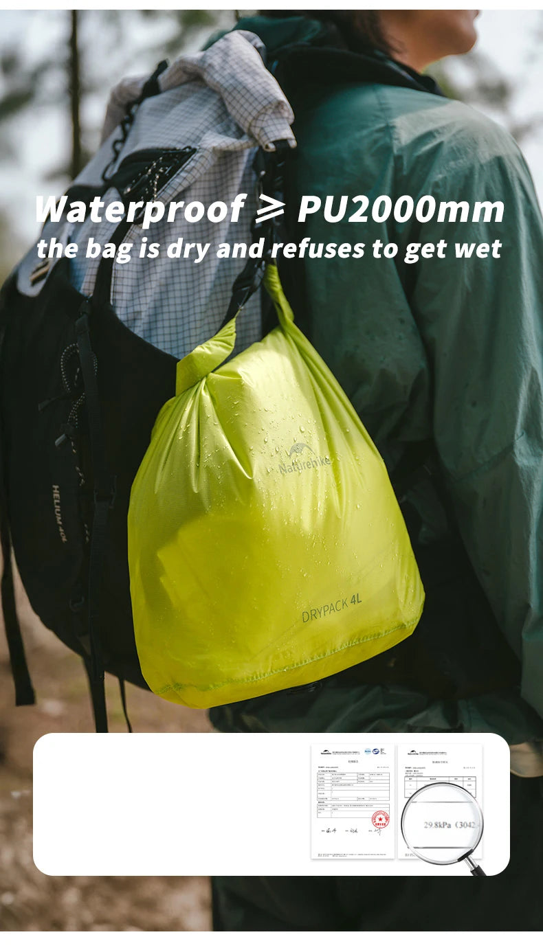 Naturehike Swimming Waterproof Dry Bag Waterproof Compression Storage Bag Rafting Kayaking Trekking Floating Sailing Dry Sacks