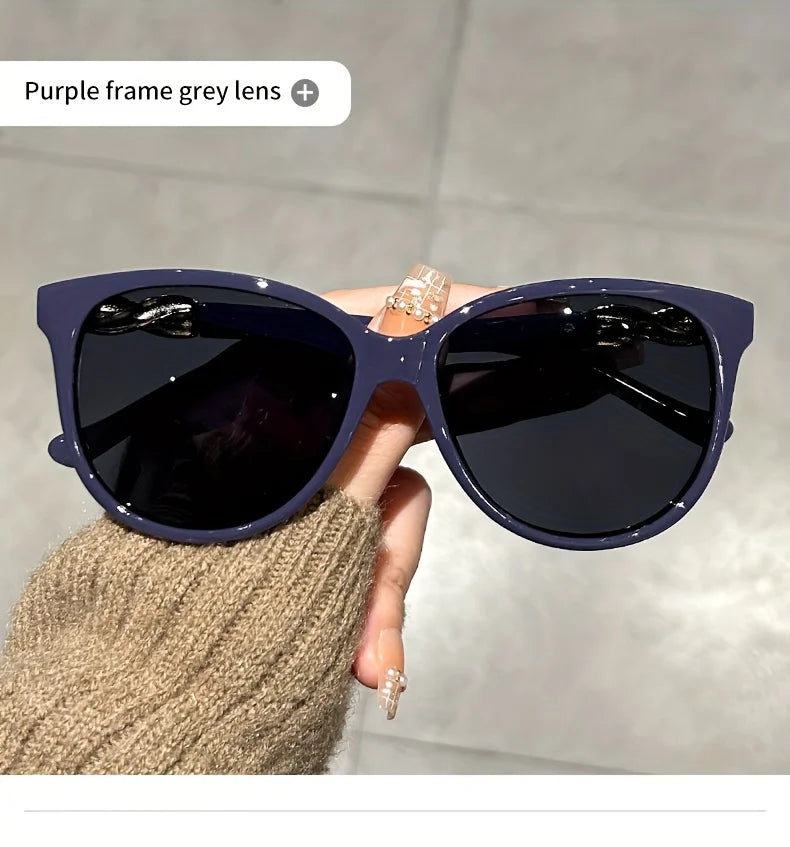 Women's Cat Eye Sunglasses Retro Butterfly Sunglasses Women's Fashion Mountaineering Sunglasses