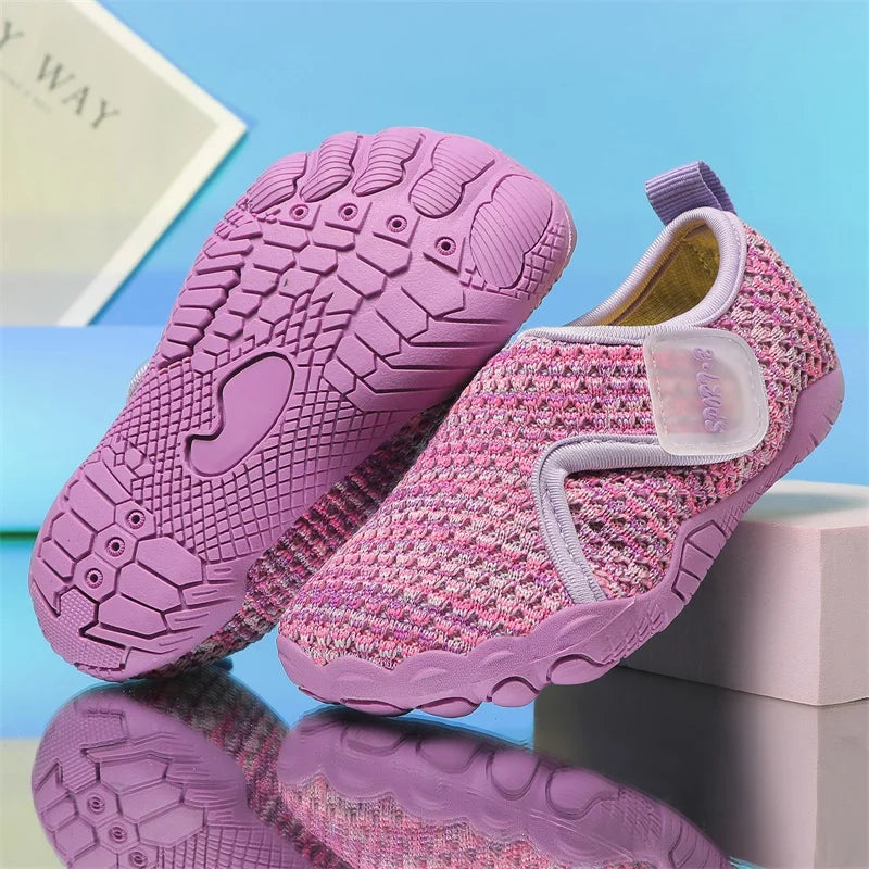 Water Shoes Kids Walking Barefoot Boy Girl Quick Dry Non-slip Beach Sneakers Children Swimming Light Aqua Shoes Outdoor Garden