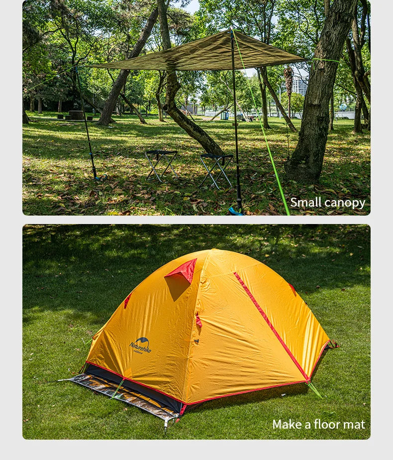 Naturehike Camping Groundsheet Foam Foil Blanket Multifunctional PE Aluminum Foil Moisture Outdoor Beach Picnic Mat Waterproof