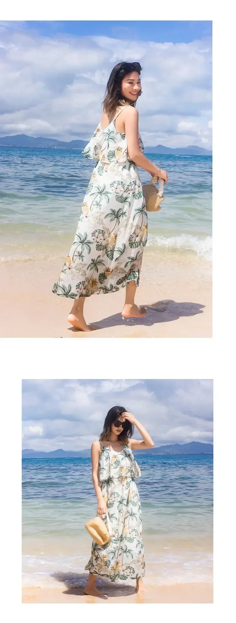 2025 Beach Family Matching Outfit Girl Dress Resort Couple Look Dad Son Sea Holiday Boy Clothes Vacation Mom And Daughter Summer