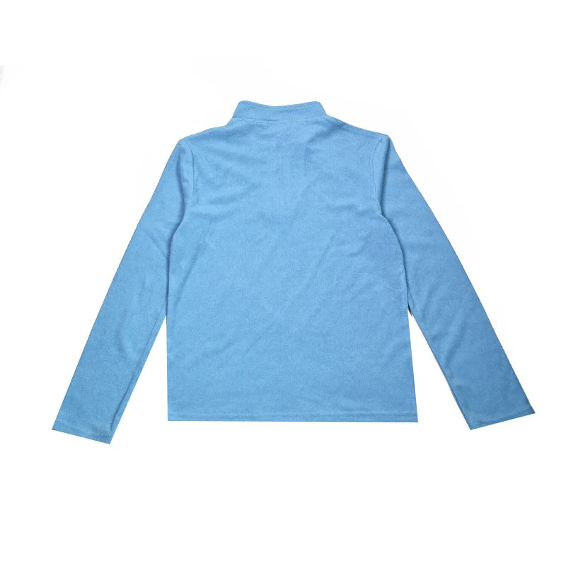 Summer Terry Sibling Clothing Set for Boys And Girls Blue Shirt for Boy Girl Dress Zipper With Colorful Drawstring Teens Outfit
