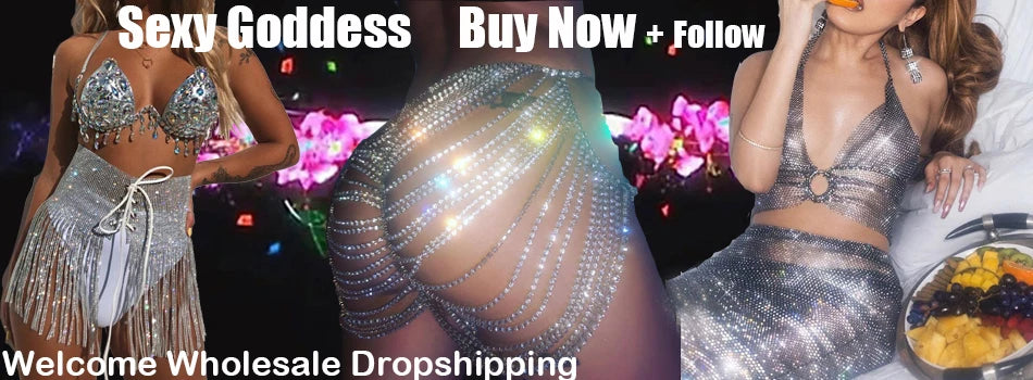 Sexy See Through Metal Sequin Maxi Skirt Women Summer Y2K Gothic Long Skirts for Woman Night Club Rave Outfit Beach Dress Sets H