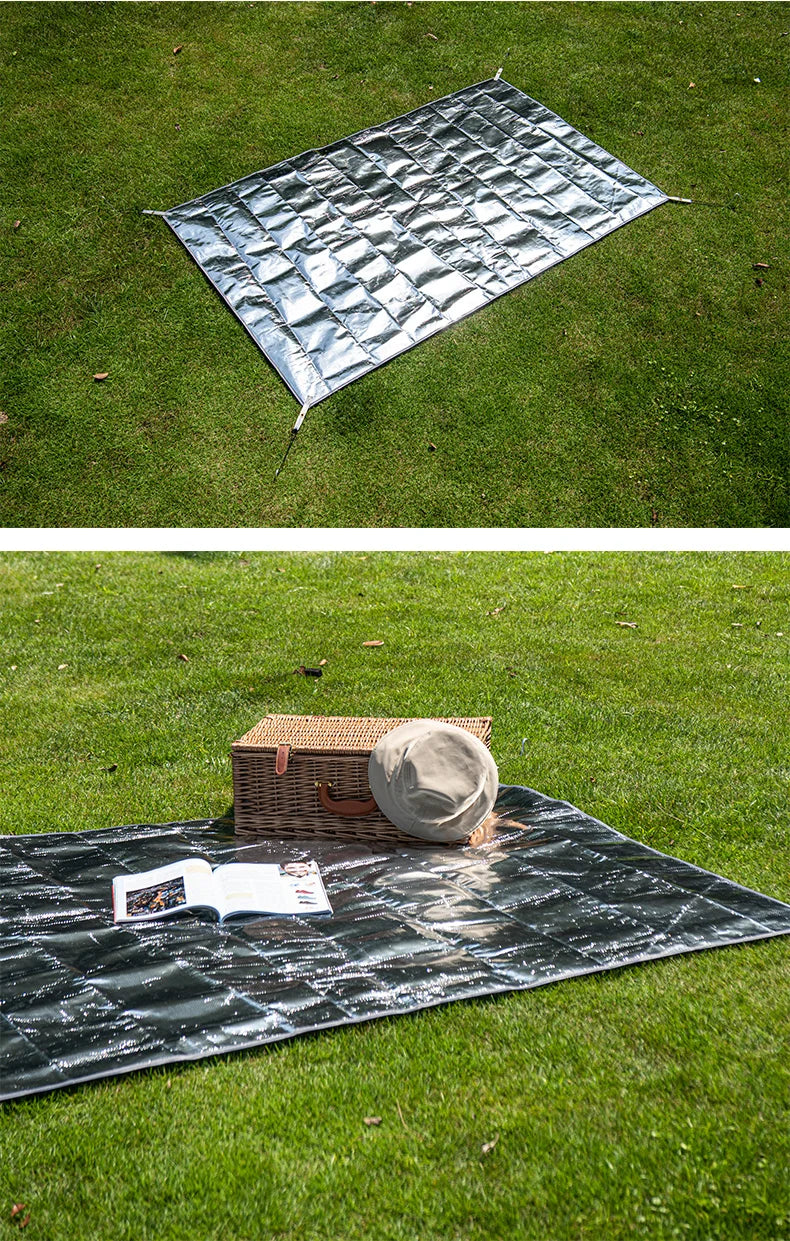 Naturehike Camping Groundsheet Foam Foil Blanket Multifunctional PE Aluminum Foil Moisture Outdoor Beach Picnic Mat Waterproof