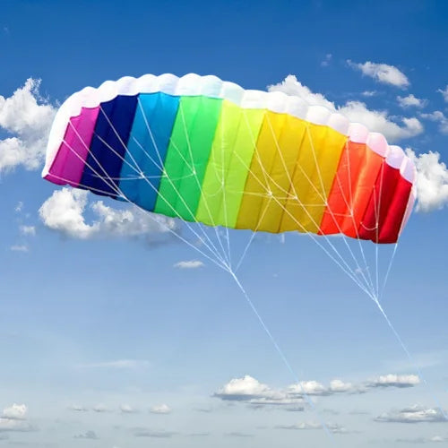 Large 250cm sports kites flying dual line power kites outdoor toys beach kite board wind kites toys kitesurfing ripstop nylon