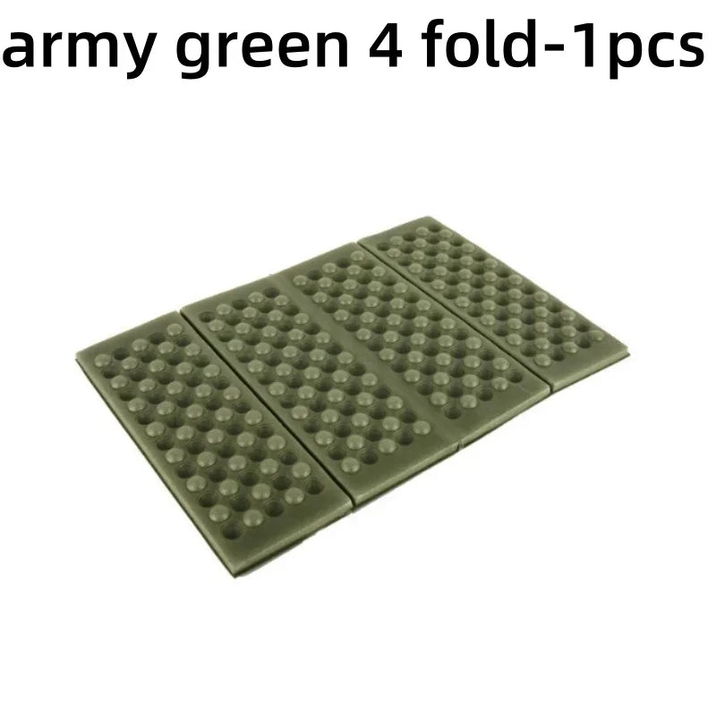 Folding Camping Mat Seat Waterproof XPE Foam Seat Cushion Poatable Picnic Pad Beach Chair for Hiking Fishing Mountaineering