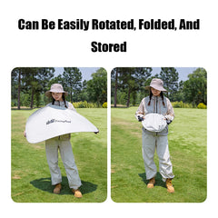 Mini Folding Outdoor Beach Chair Sunshade Lightweight Portable Camping Shelter Shade Tent Outdoor Camping Accessories