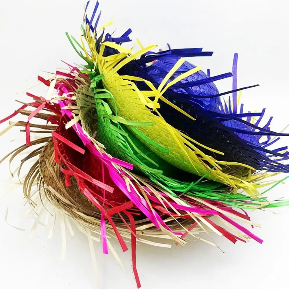 Unisex Beach Sunscreen Hat High Quality Fashion Fishing Straw Cap Sun Protection Hat Men Women Outdoor