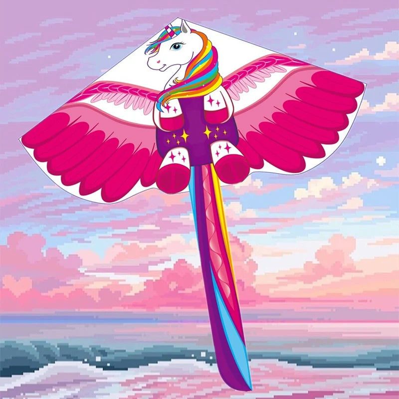 Adults kites flying outdoor toys ripstop nylon kites factory dragon kites line Outdoor toys beach kites comet koi for fun play
