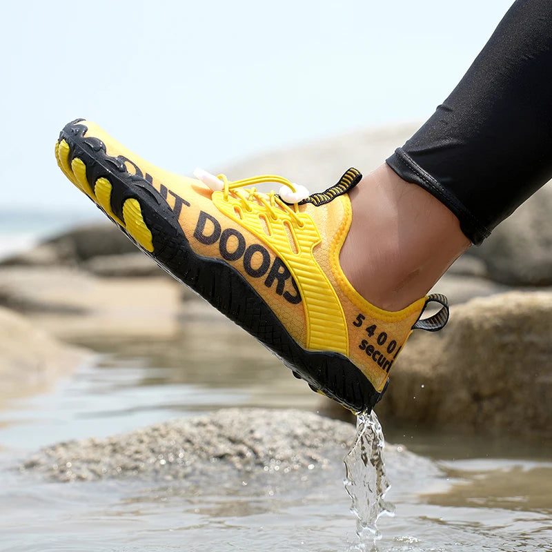 Men River Tracing Water Shoes Woman Outdoor Beach Swimming Mountaineering Shoes Breathable Summer Quick-Dry Aqua Shoes Wading