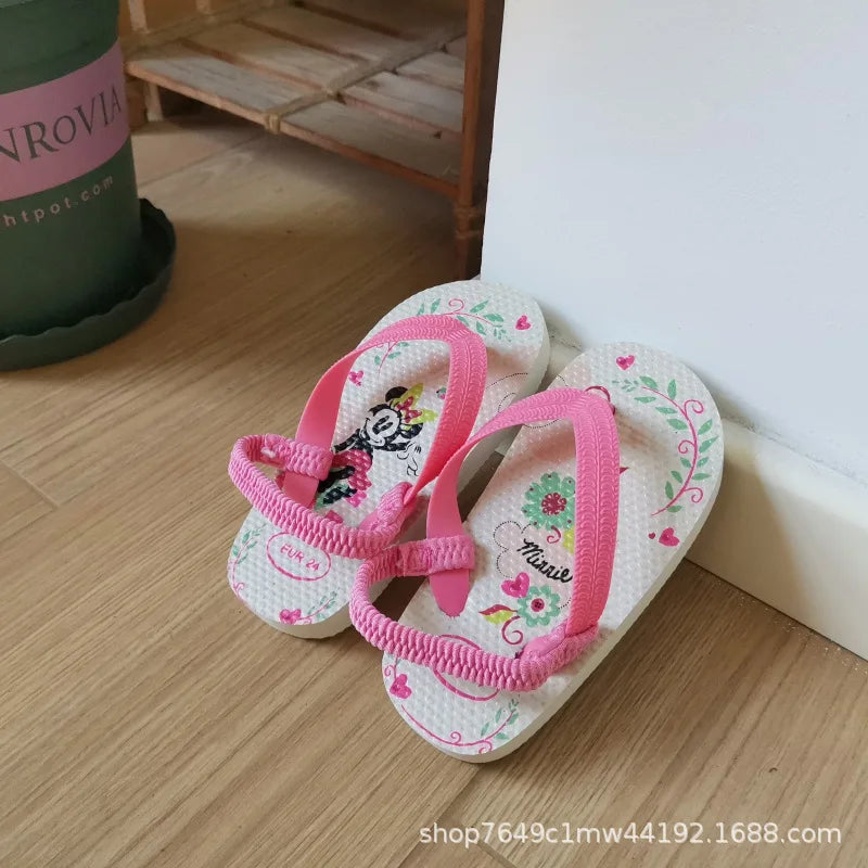 Toddler Flip Flops Shoes Little Kid Sandals with Back Strap Boys Girls Water Shoes for Beach and Pool