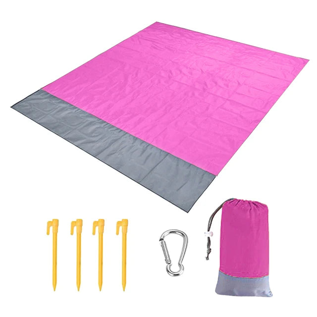 2026 Oversized Beach Mat Sand Free Beach Towel Outdoor Travel Camping Beach Blanket Home Decor Rugs Portable Foldable Picnic Mat