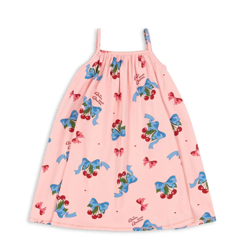 Children Clothes Set 2025 KS Summer Girls Floral Tops Shorts Set Girl Heart Print Slip Dress Kids Short Sleeved Vacation Suit