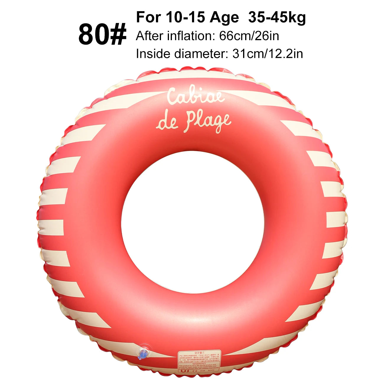 1PC Swimming Ring, Inflatable Pool Floats, Inflatable Tube Pool Rings for Adults Summer Beach Tropical Party Supply