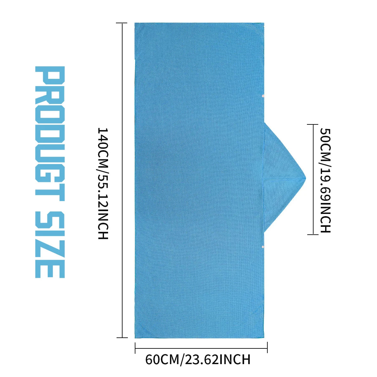 Cooling Hooded Cloak lce Cool Poncho Cover Up Super Absorbent Oversized Hooded Towel Wrap, 4-in-1 for Swimming Beach Pool Travel