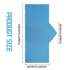 Cooling Hooded Cloak lce Cool Poncho Cover Up Super Absorbent Oversized Hooded Towel Wrap, 4-in-1 for Swimming Beach Pool Travel