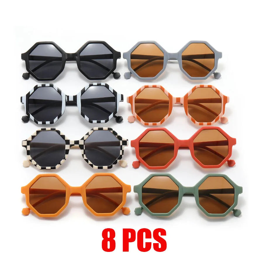 2025 UV400 Children's Multiple styles to choose from children's sunglasses 2-8 Year Old Baby Decorative Sunglasses Trendy
