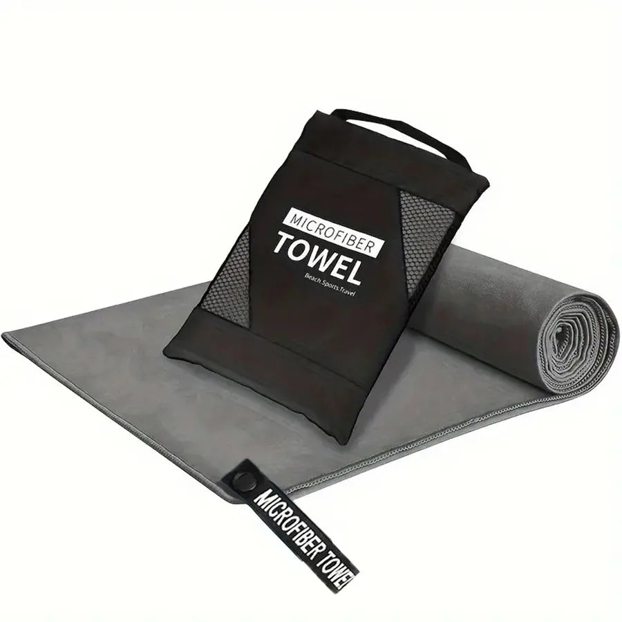 Quick-Drying Sports Towel Thick Sand Free Microfiber Towel Super Absorbent Soft Compact Beach Swim Travel Camping Towel 1pc