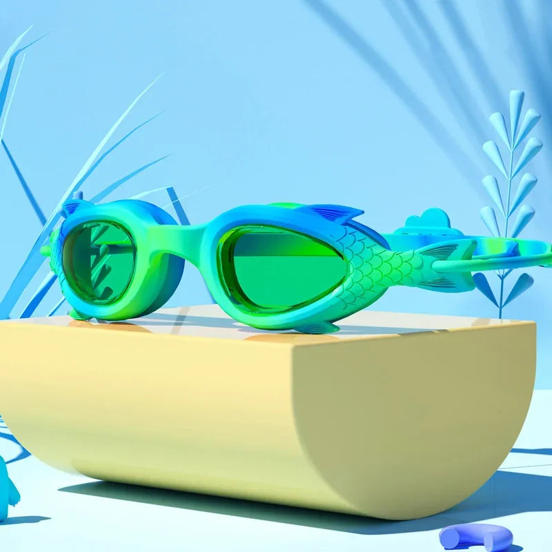 Swimming Goggles Waterproof Anti Fog High-definition Small Frame Goggles Professional Training Kid's Swimming Goggles Equipment