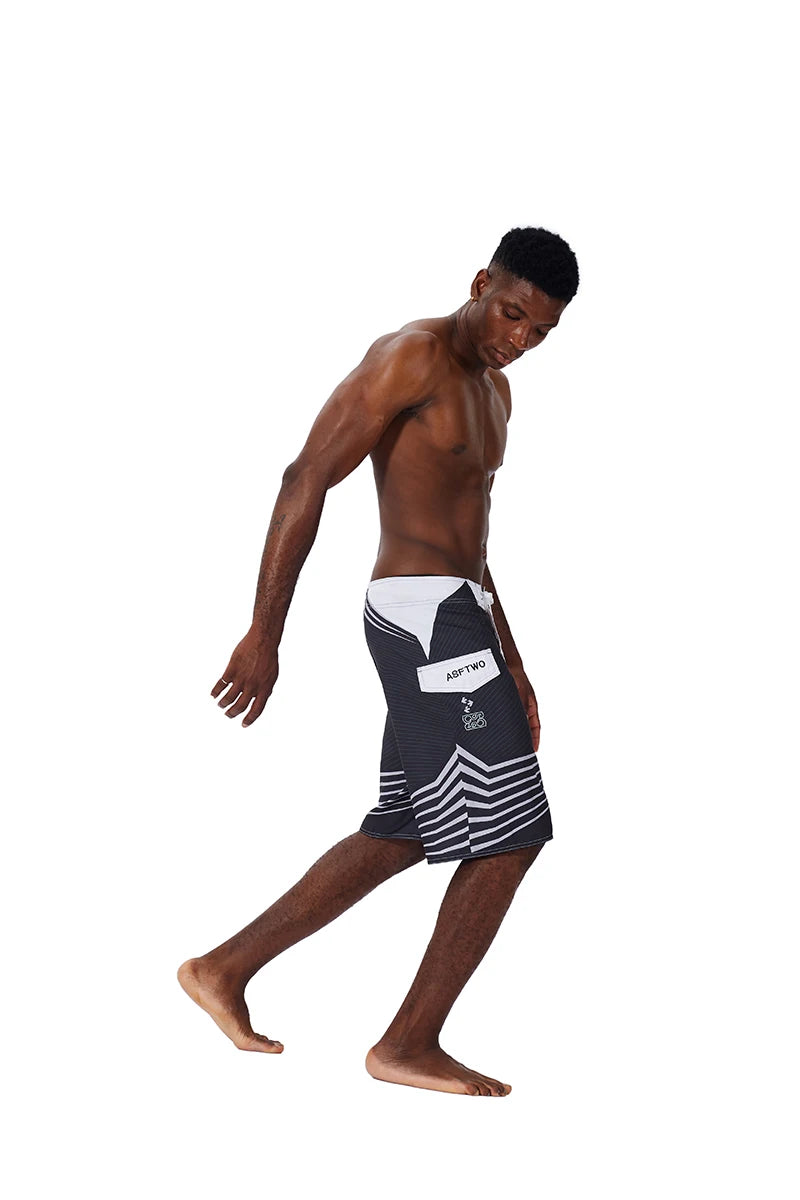 New Summer Men'S Board Casual Drawstring Pockets Shorts Beach Brand Short Surfing Bermudas Male Boardshorts Quick Dry For Sports
