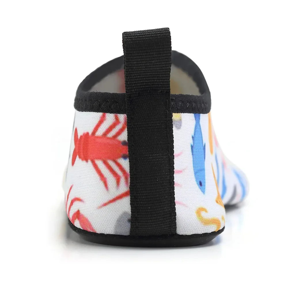 Children Water Beach Shoes Swimming Barefoot Girls Quick-Drying Aqua Shoes Boy Color Light Soft Slipper Snorkeling Swim Socks