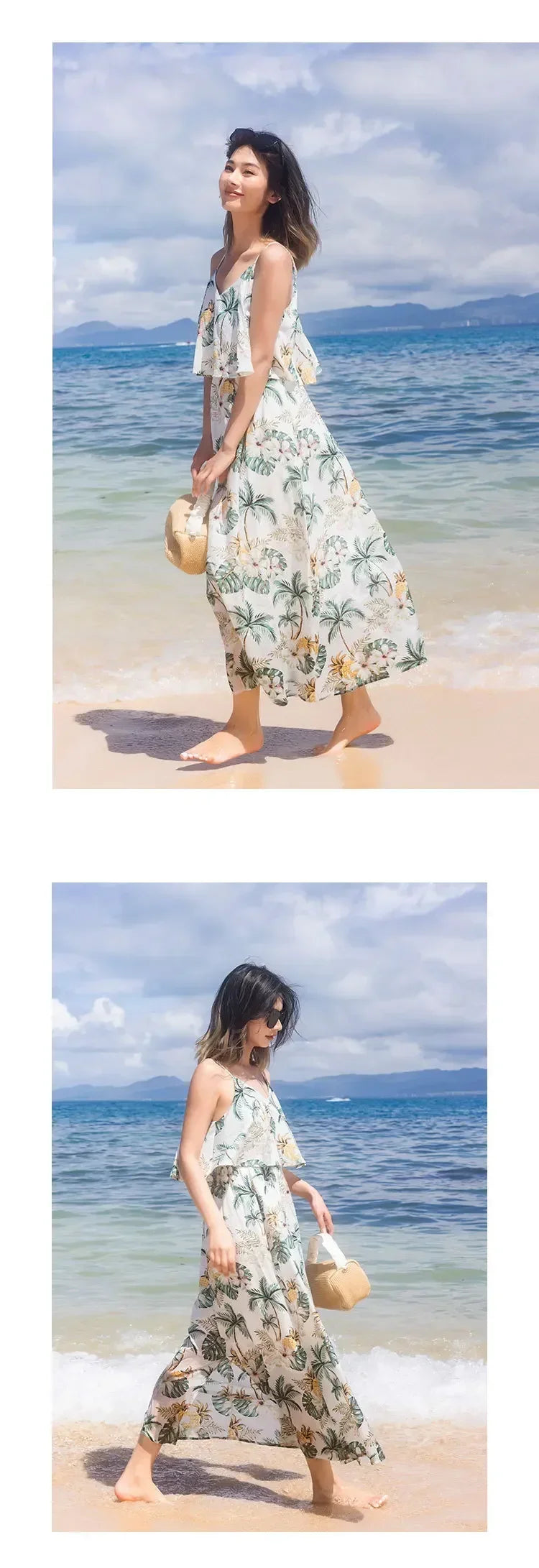 2025 Beach Family Matching Outfit Girl Dress Resort Couple Look Dad Son Sea Holiday Boy Clothes Vacation Mom And Daughter Summer