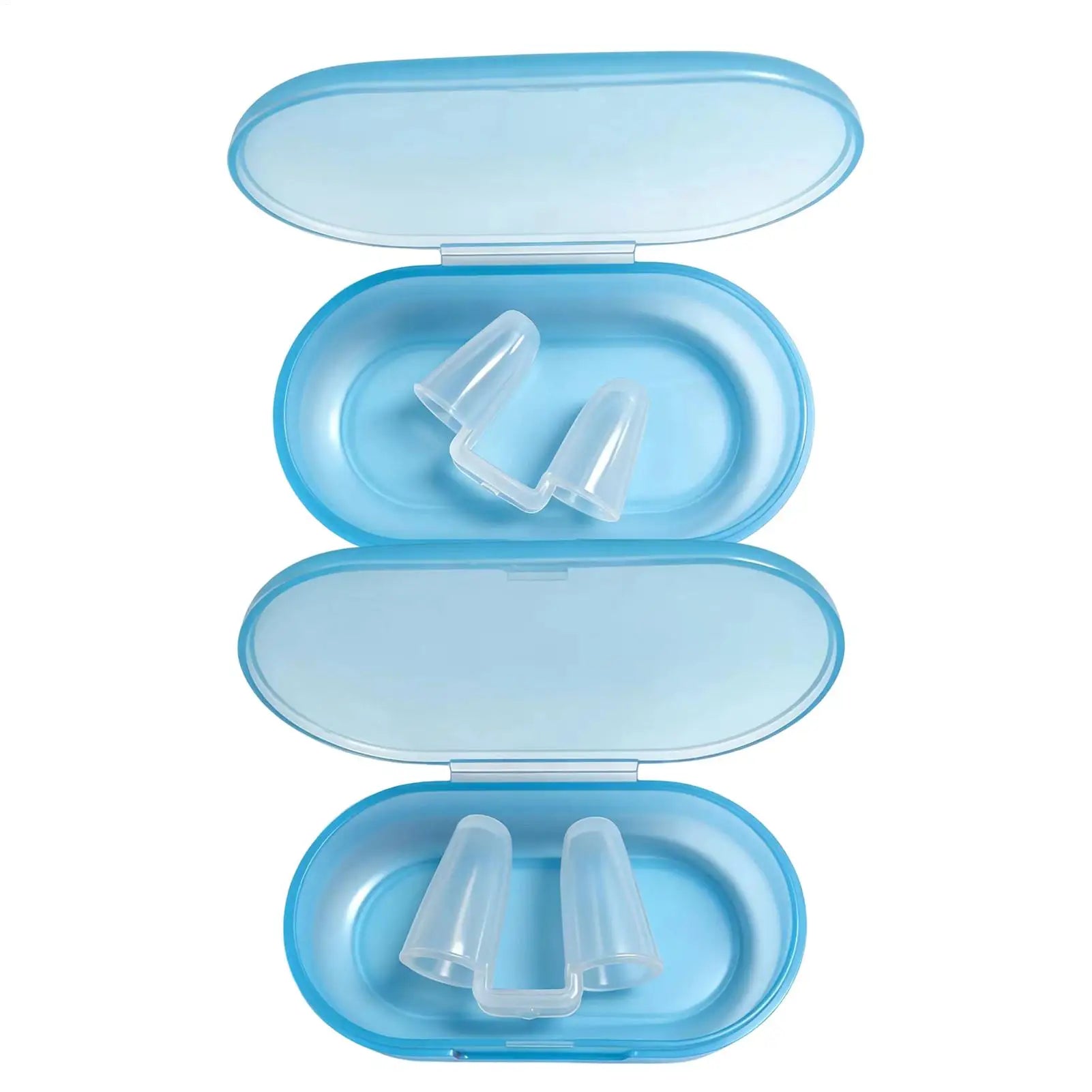Silicone Nose Clips for Swimming, Anti-Choking Snorkel Nose Plug for Pool Beach Diving Water Sports Outdoor Travel
