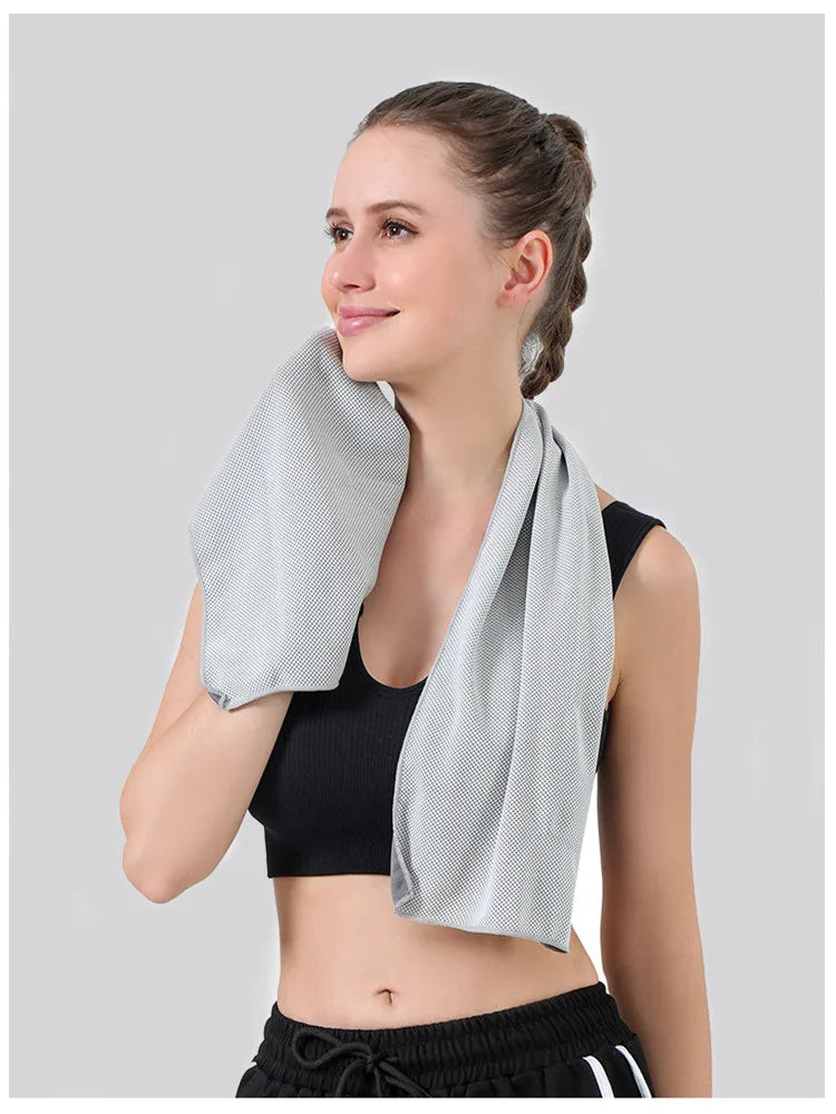 Hot Sale Cool Towel New Ice Cold Enduring Running Jogging Gym Instant Cooling Outdoor Sports Towel