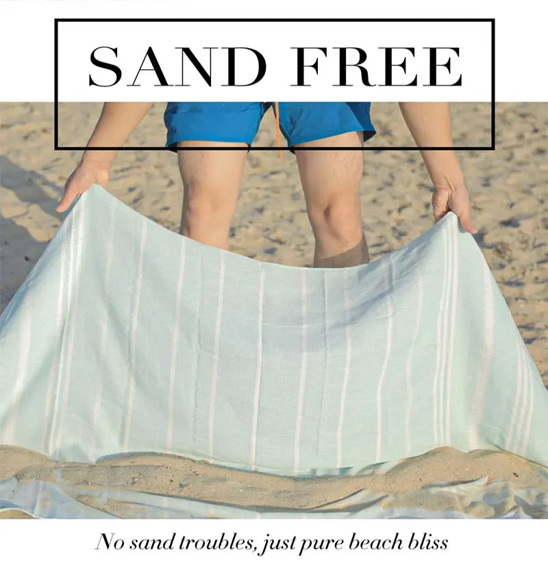 Cotton Turkish Beach Towels Extra Large Sand Free Quick Dry Clearance Swim Bath Camping  Towel Travel Blanket Adult Essentials