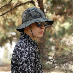 60-65cm Xxl Big Head Hat Men Summer Outdoor Jungle Fisherman Cap Lightweight Sunscreen quick-drying Sun Hats  Hot