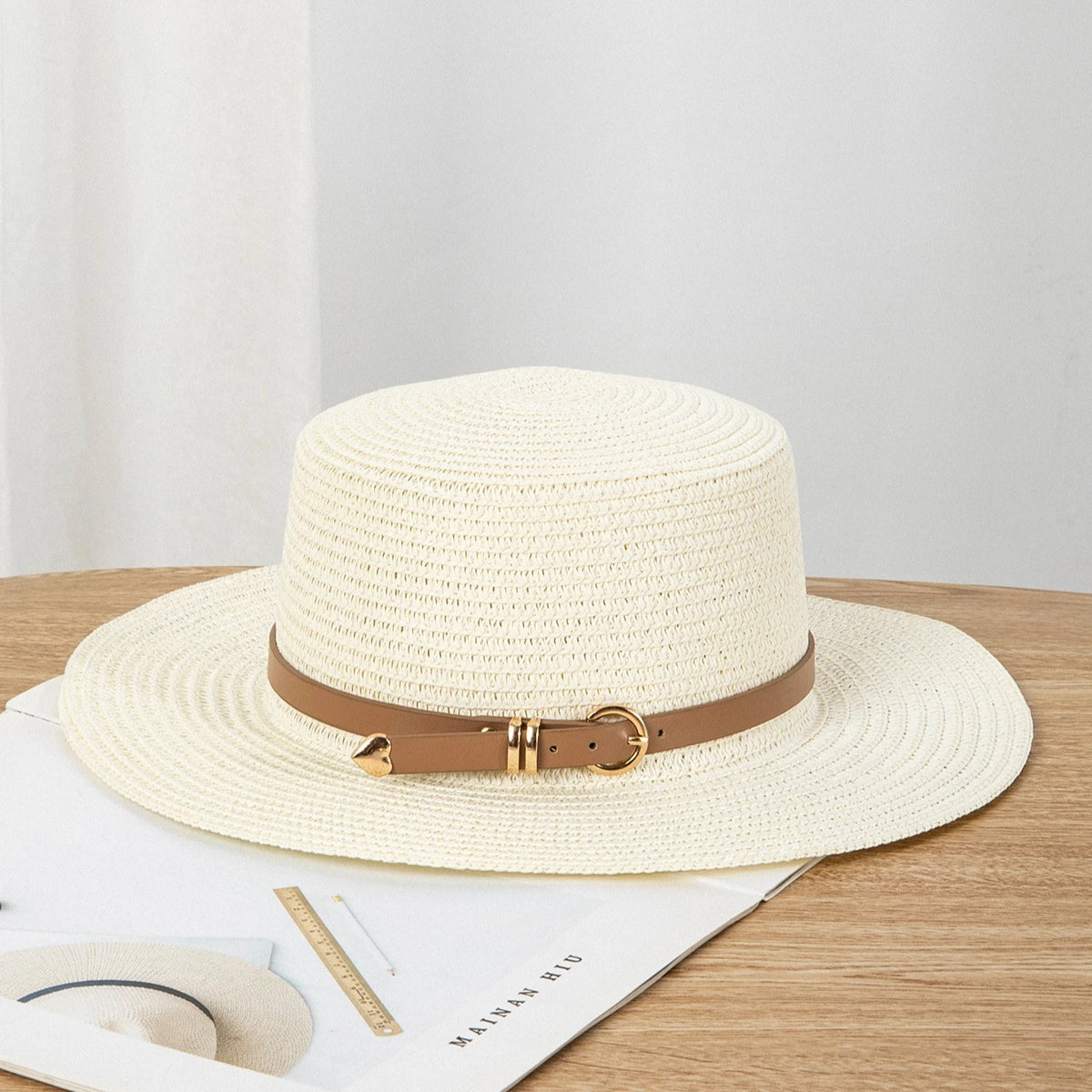 New summer and spring women's styles - Beach style - Wide-brimmed hat - - Casual vacation foldable straw hat - Sun hat