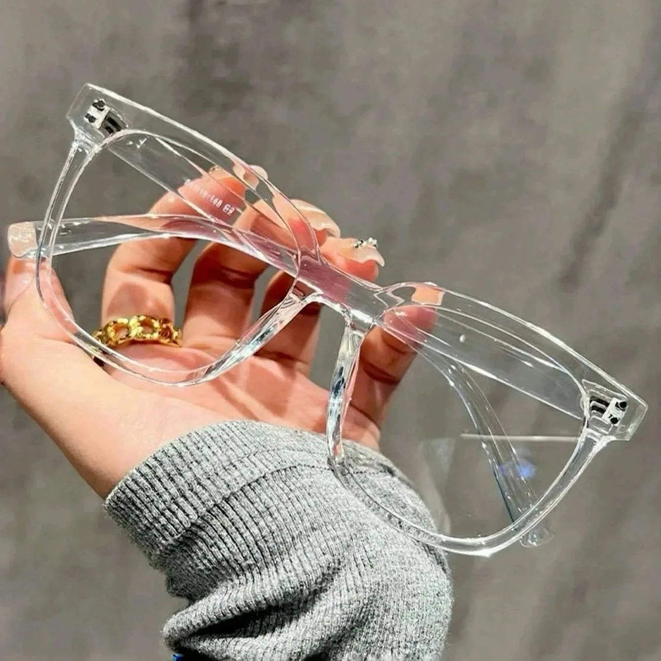 3pcs Unisex Square Frame Blue Light Blocking Glasses - Stylish Campus Look, Face-Flattering Optical Eyewear