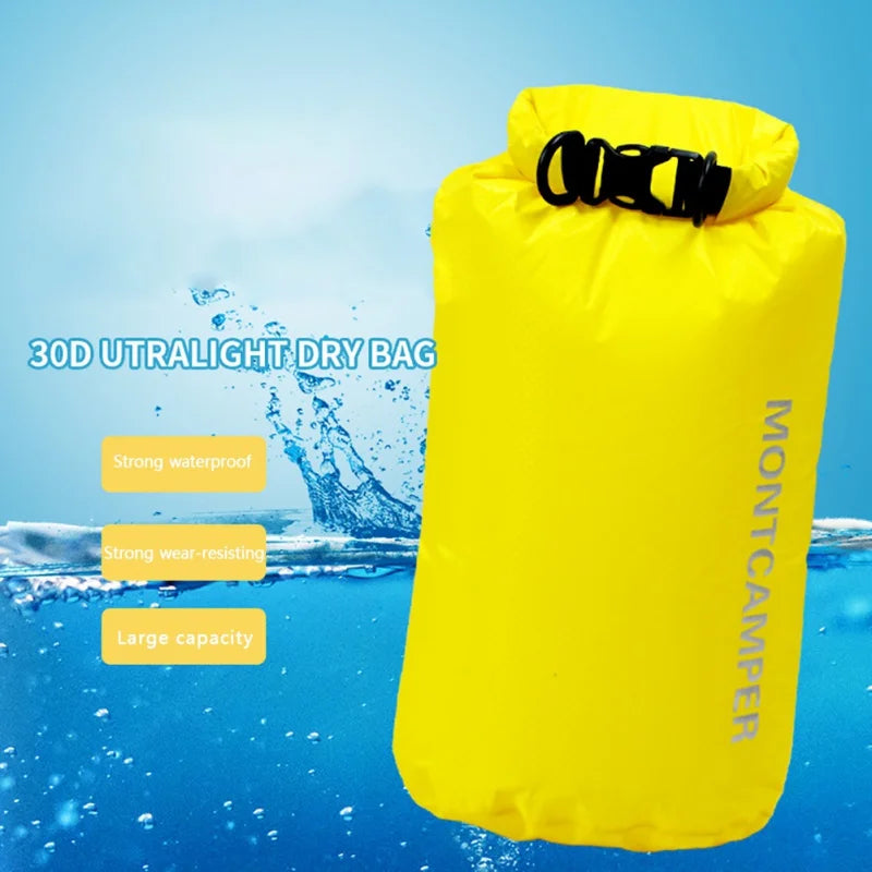 3/5/10/20/35L Dry Bag Sack Nylon Ultralight Drifting Swimming Clothes Storage Bag Pack Waterproof Rafting Kayaking Sport Bag