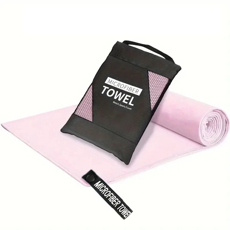 Quick-Drying Sports Towel Thick Sand Free Microfiber Towel Super Absorbent Soft Compact Beach Swim Travel Camping Towel 1pc