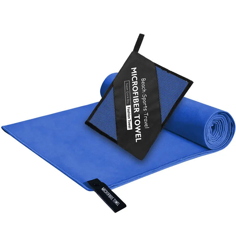 6 Sizes Premium High Quality Microfiber Towel Ultra Absorbent Quick Dry Portable Bag Gym Yoga Beach Camping Travel Lightweight
