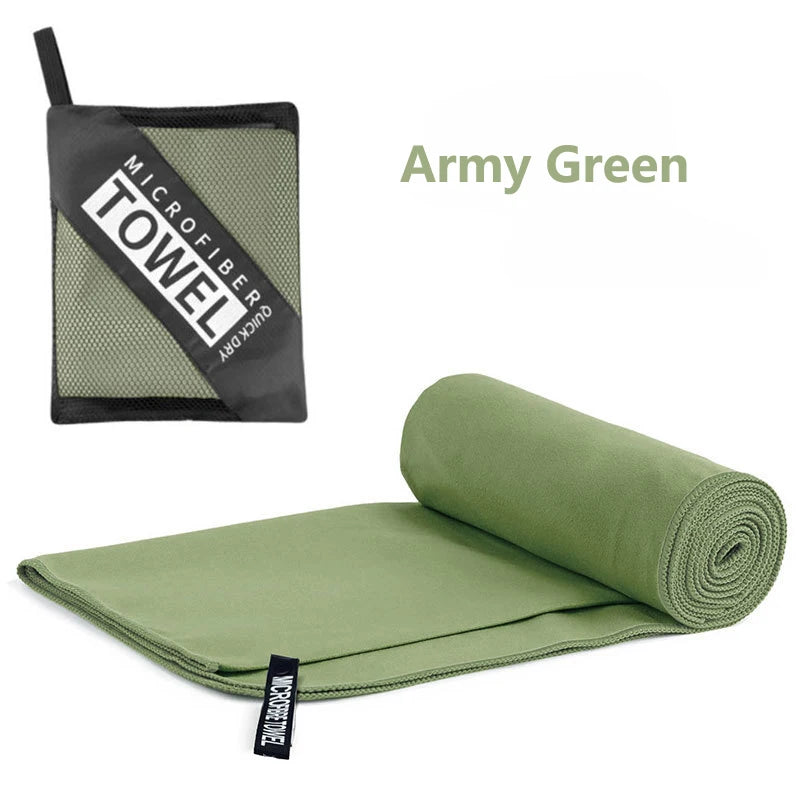 Quick Drying Microfiber Swimming Towel Super Absorbent Gym/Camping Towel Ultra Compact Lightweight Sports/Beach/ Travel Towels