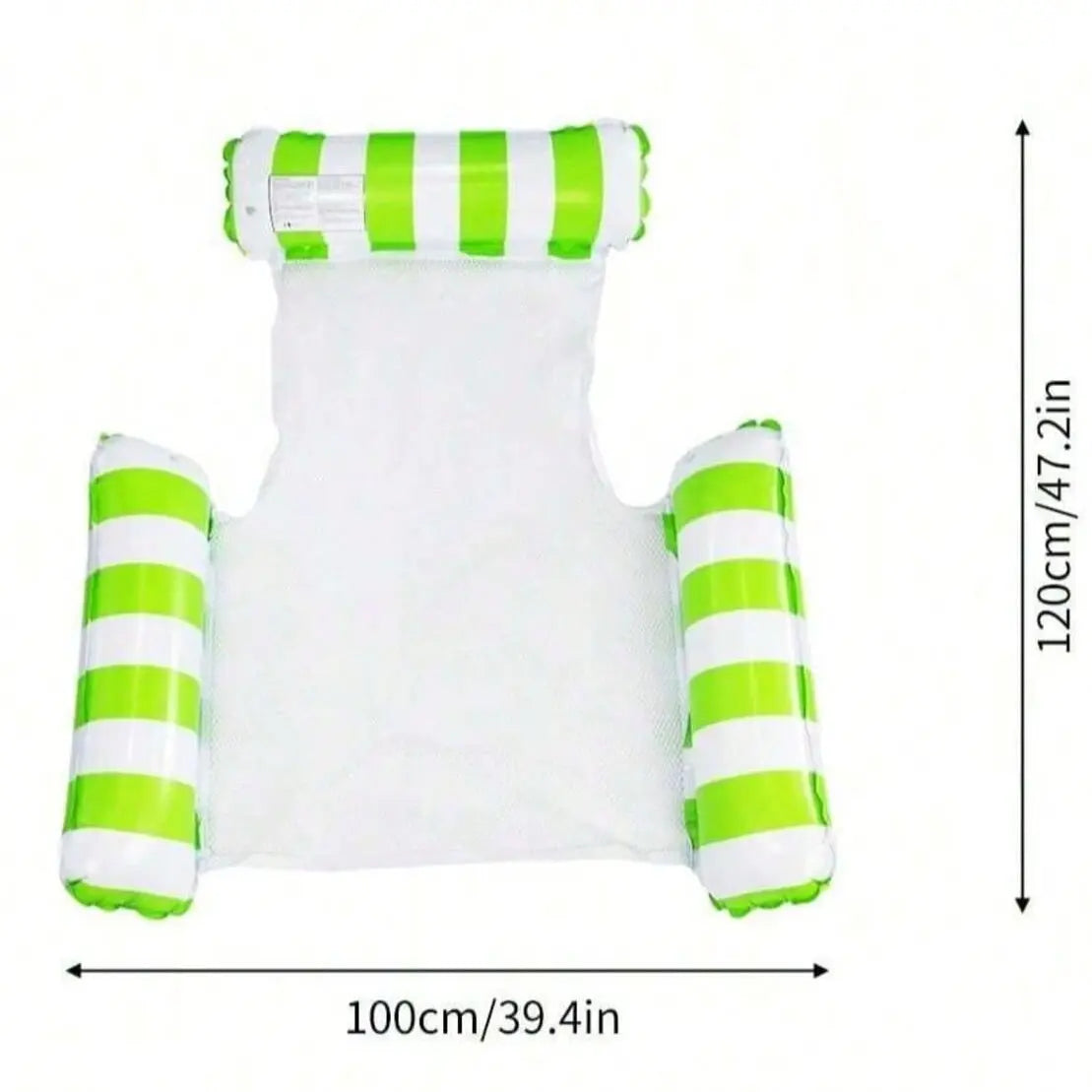New Water Hammock Recliner Inflatable Floating Swimming Mattress Sea Swim Ring Swimming Pool Party Toy Recliner Swimming