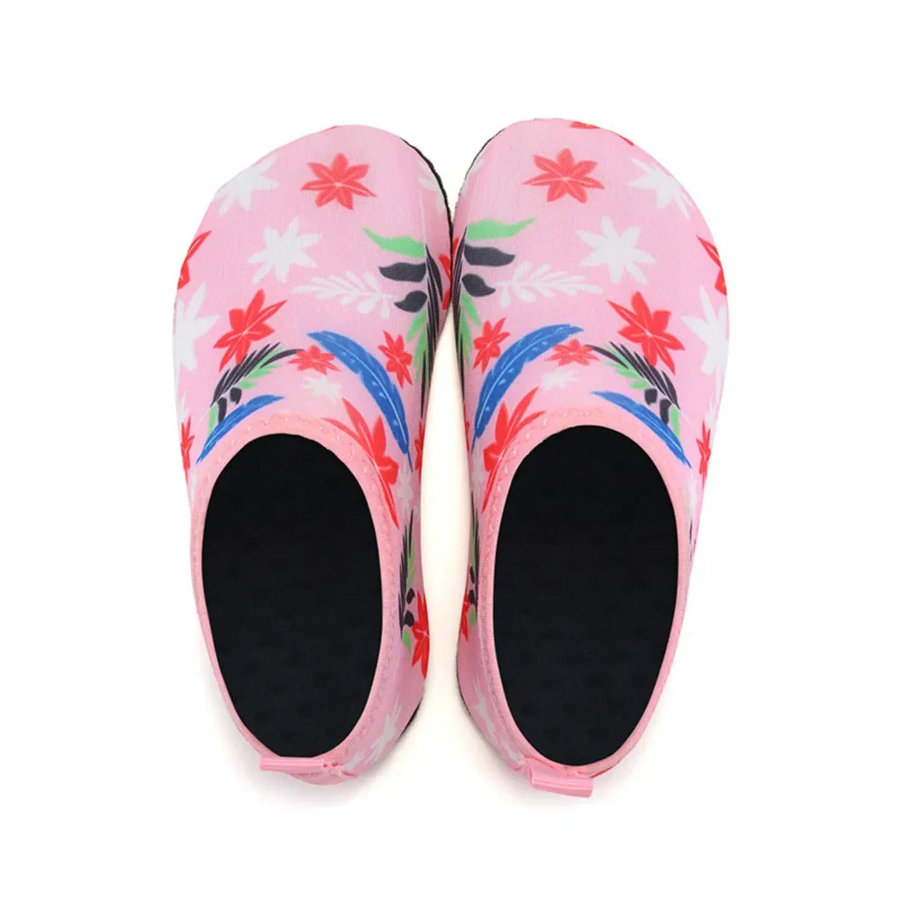 Children Water Beach Shoes Swimming Barefoot Girls Quick-Drying Aqua Shoes Boy Color Light Soft Slipper Snorkeling Swim Socks