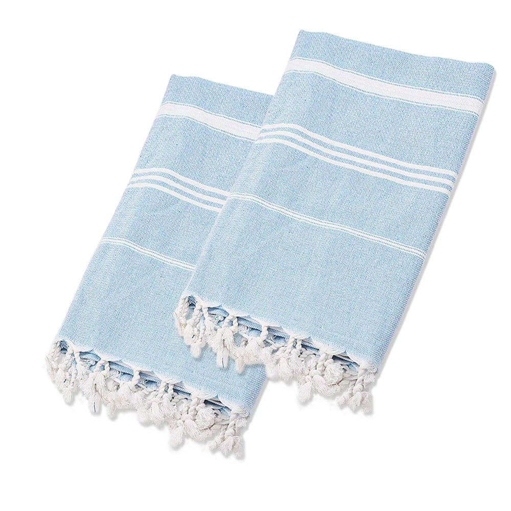 100X180cm Turkish Beach Towel Oversized Sand Free Tassel Quick Dry Swim Extra Large Light Travel for Adults Gifts Accessories ﻿