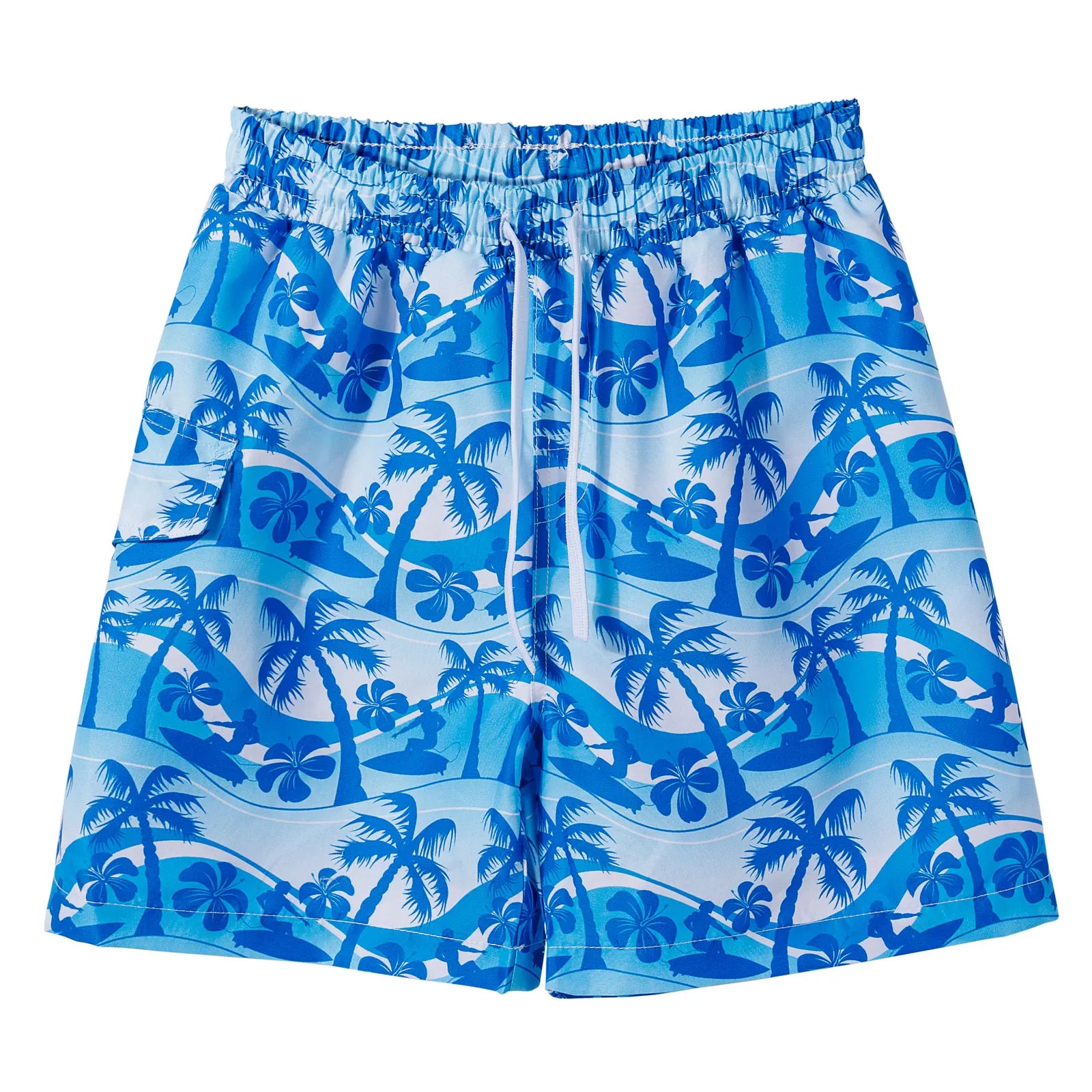 BAOHULU Kids Swim Shorts Cute Swimsuit Swimming Trunks Quick Dry Summer Swimwear Boys Beach Shorts Surf Board Male Clothing Pant