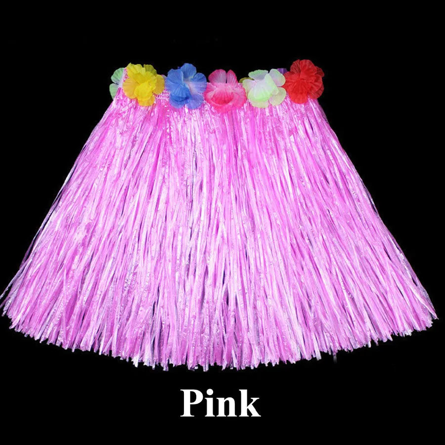 1pc/5pcs-Hawaiian Hula Skirt Hawaiian Grass Skirt Tropical Hawaiian Hula Skirt Hawaiian Hula Skirt Costume Summer Beach Vacation
